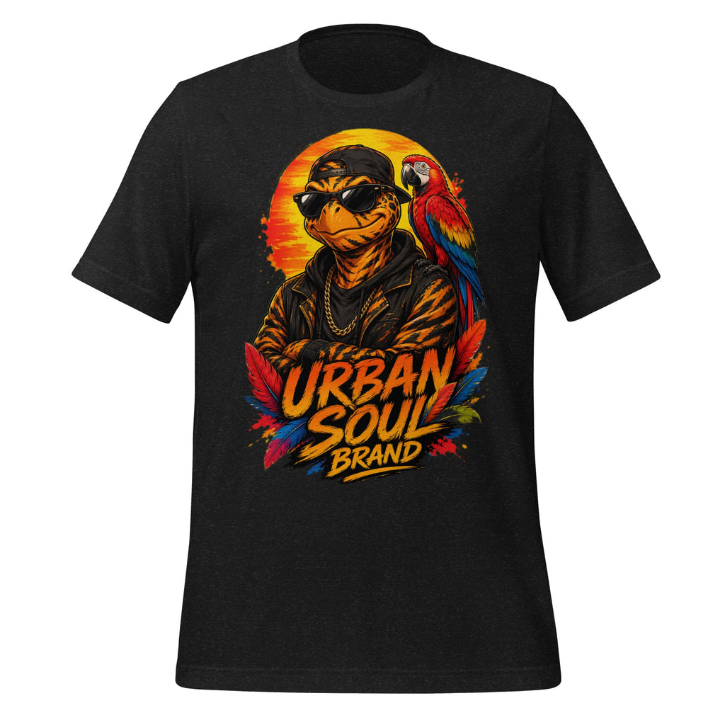 Urban Soul Parrot Turtle Unisex T-Shirt