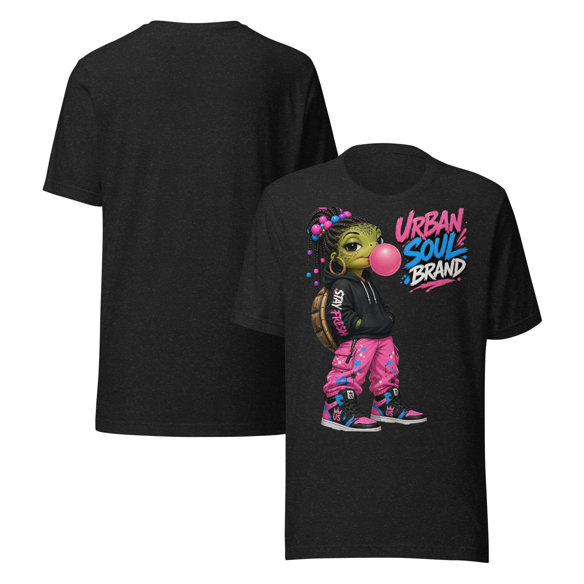Urban Soul Stay Fresh Turtle Women T-Shirt