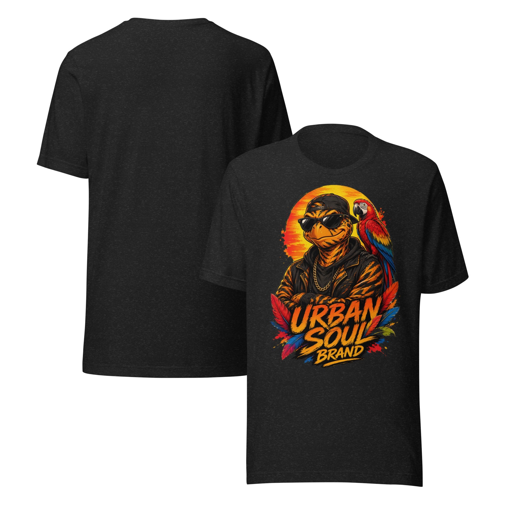 Urban Soul Parrot Turtle Unisex T-Shirt