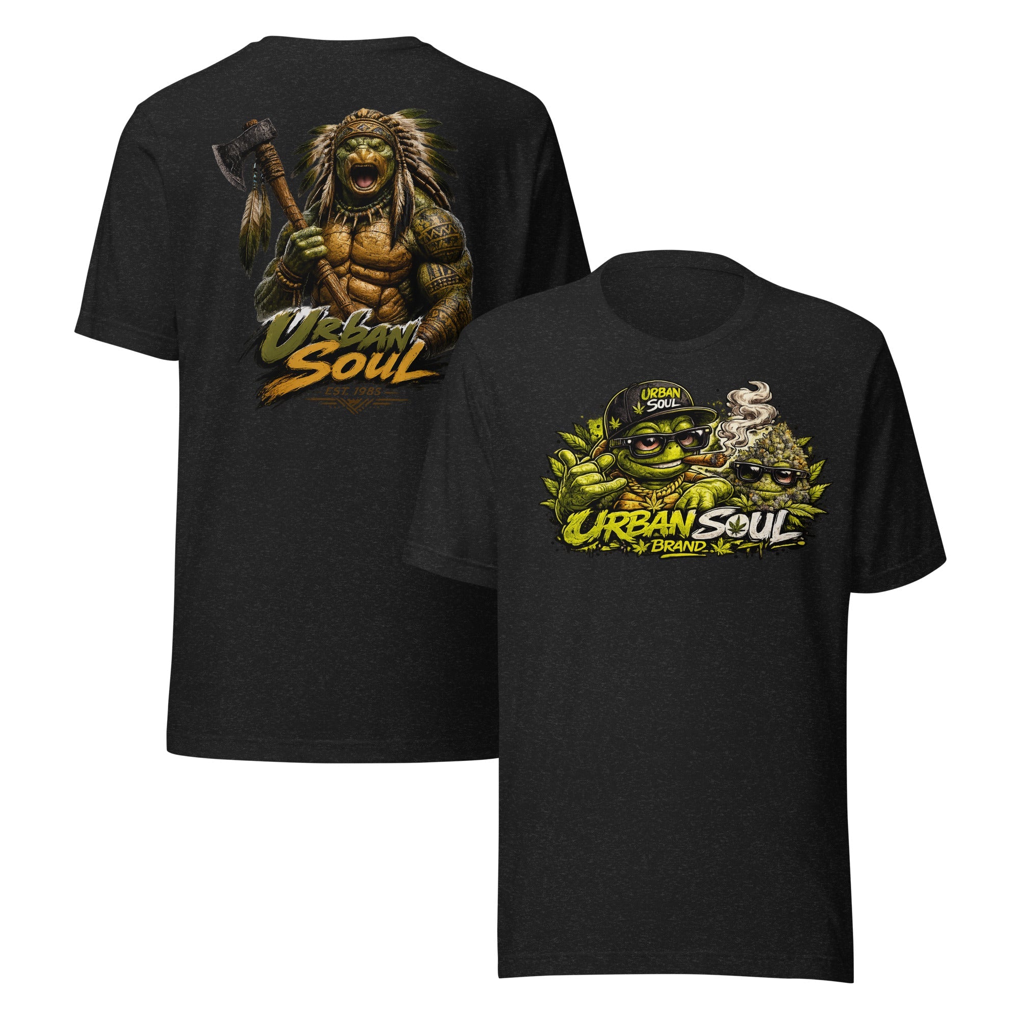 Urban Soul Warrior Turtle Unisex T-Shirt