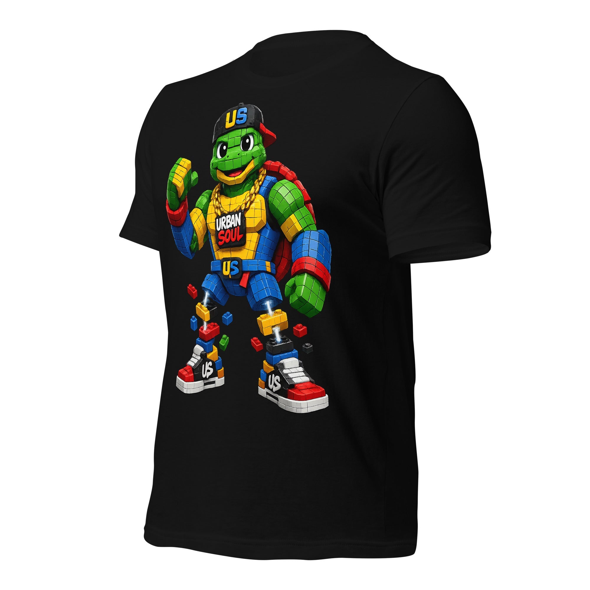 Urban Soul Brand – Block Turtle Streetwear Tee