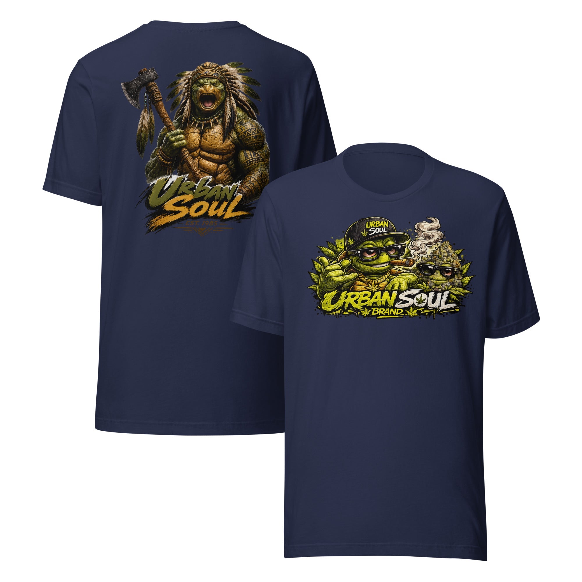 Urban Soul Warrior Turtle Unisex T-Shirt