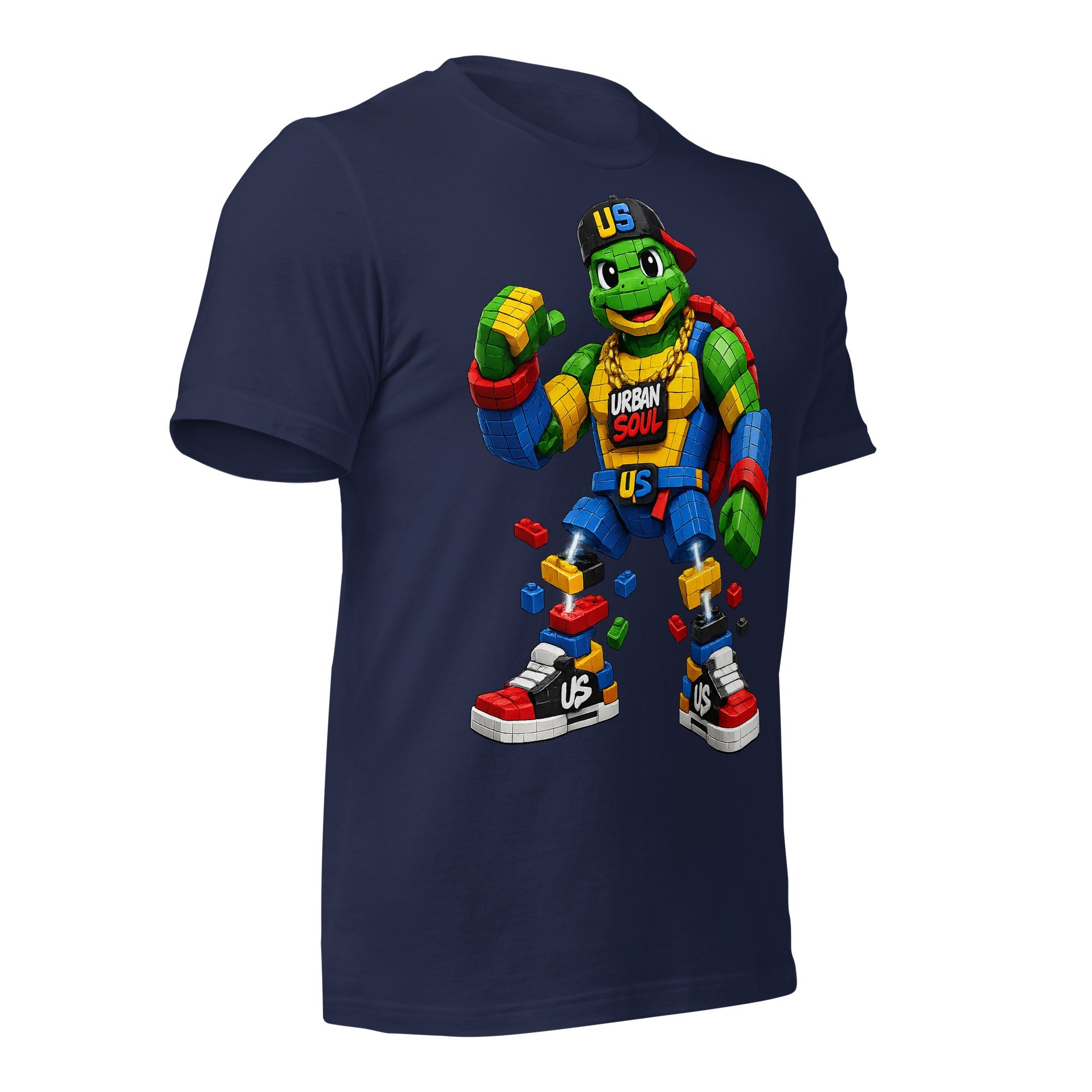 Urban Soul Brand – Block Turtle Streetwear Tee