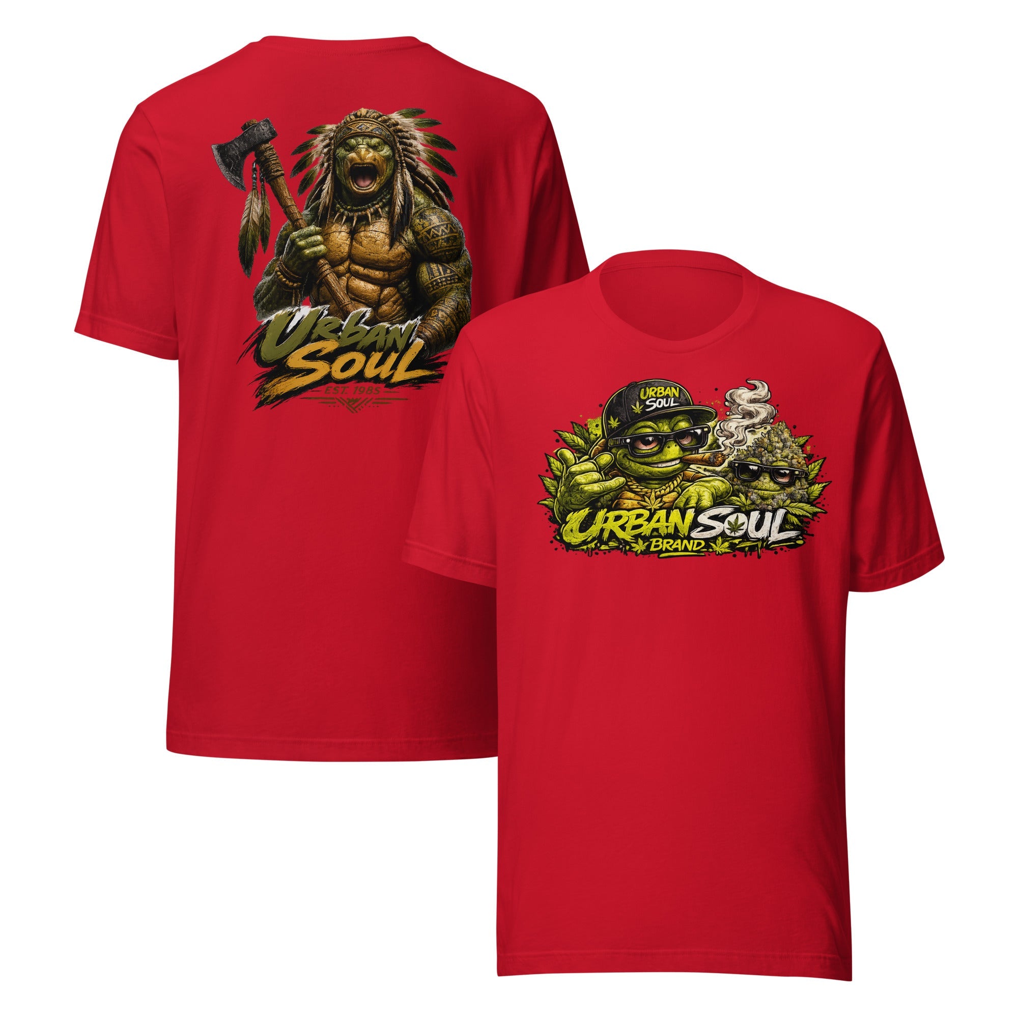 Urban Soul Warrior Turtle Unisex T-Shirt