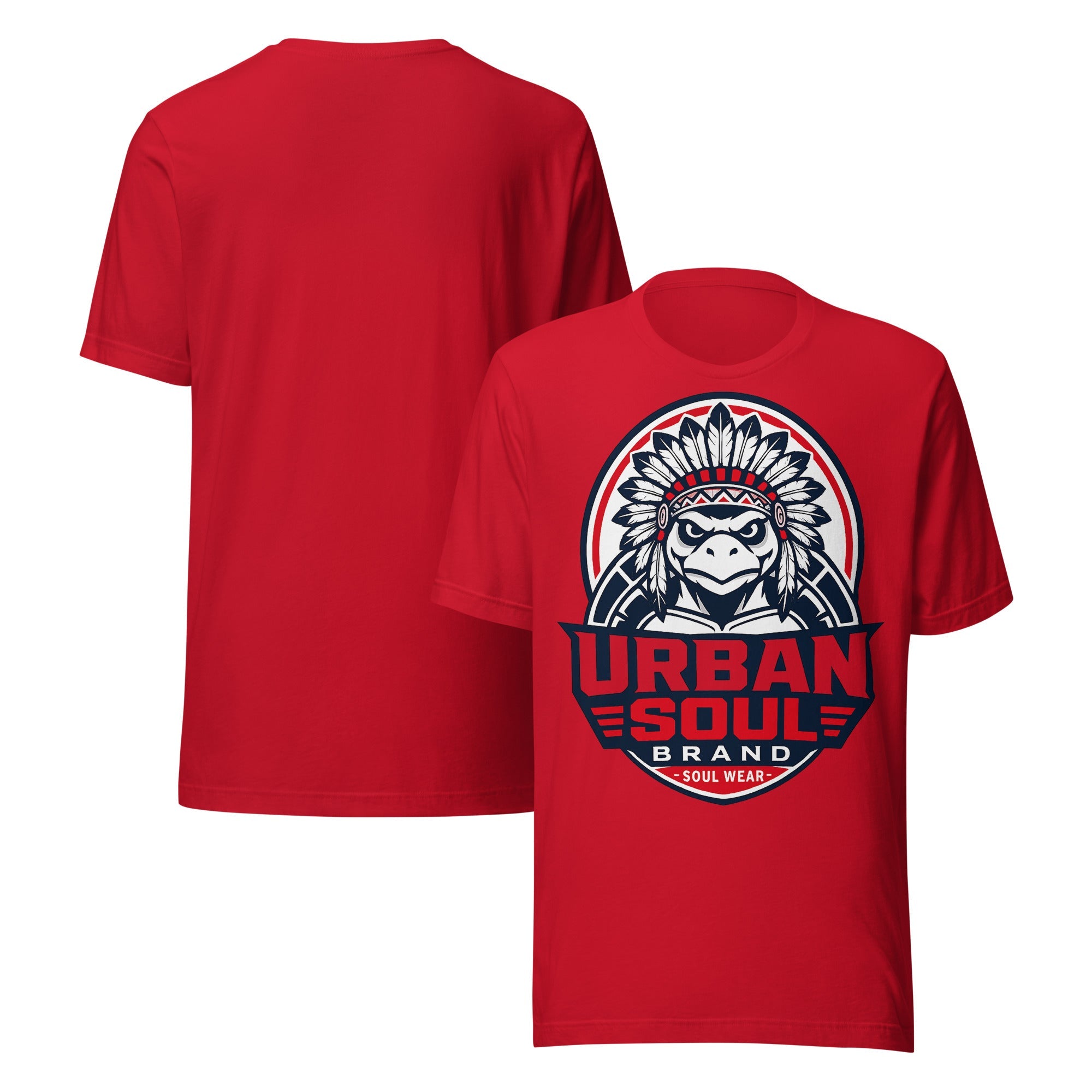 Urban Soul Brand Native Warrior Tee – Streetwear Graphic T-Shirt