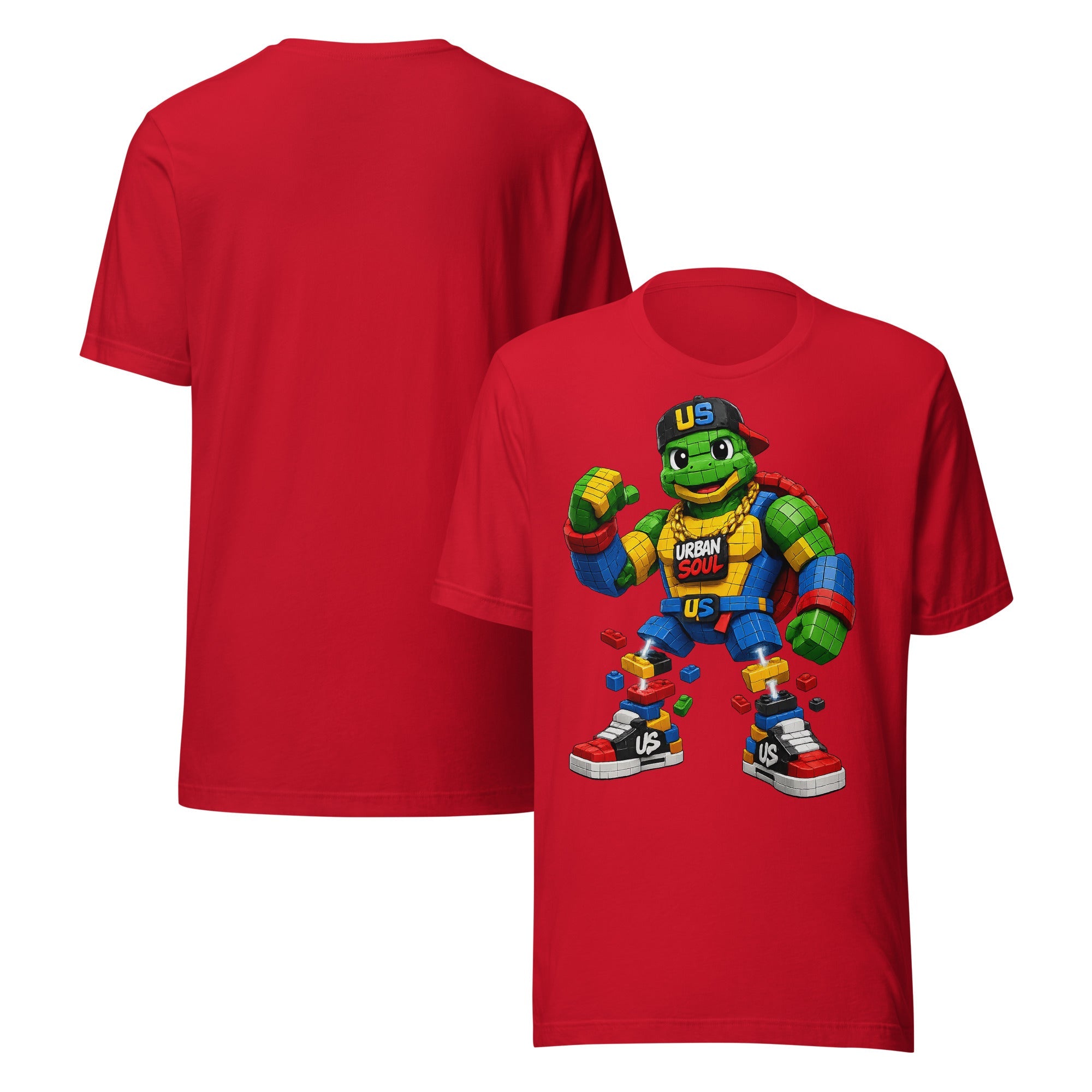 Urban Soul Brand – Block Turtle Streetwear Tee