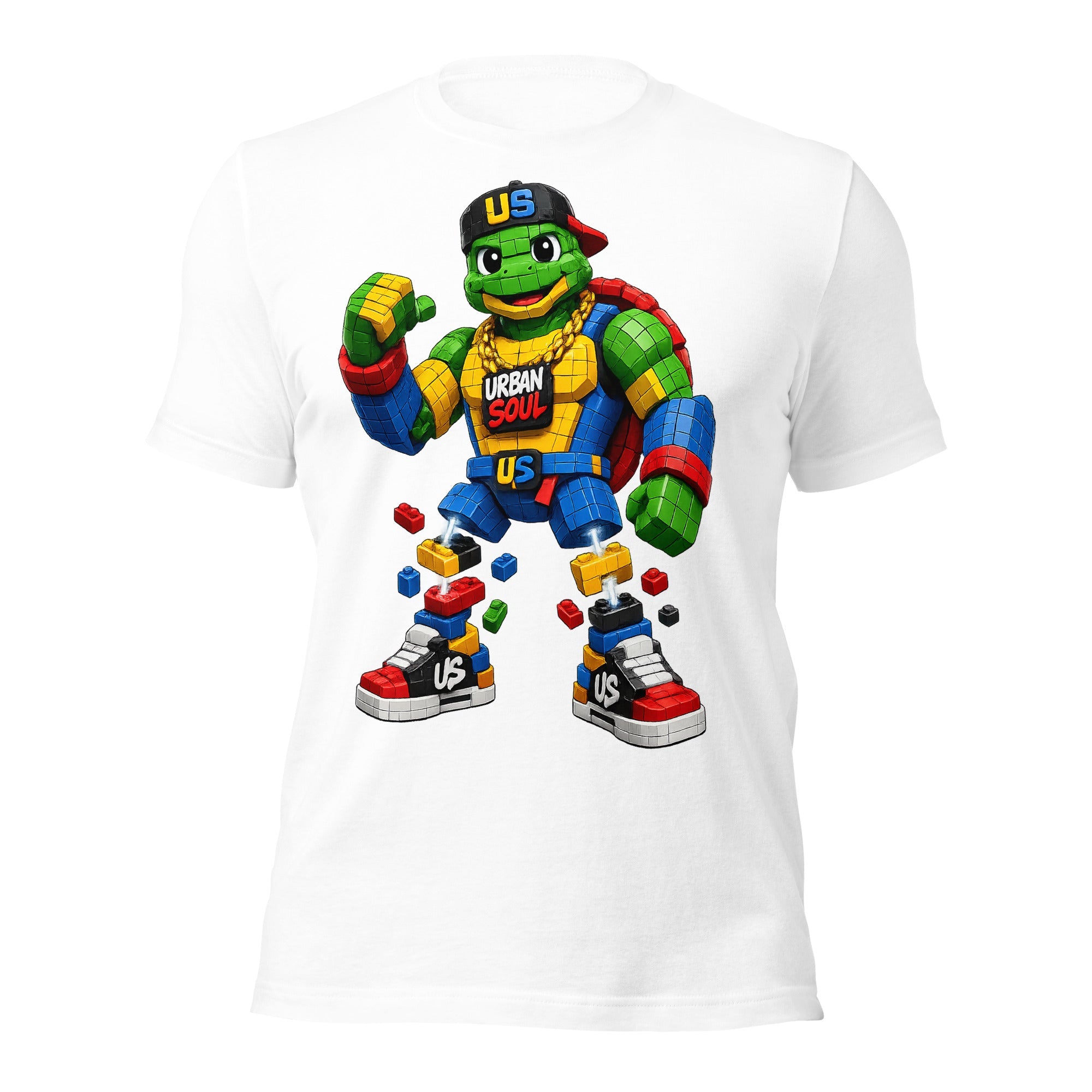 Urban Soul Brand – Block Turtle Streetwear Tee