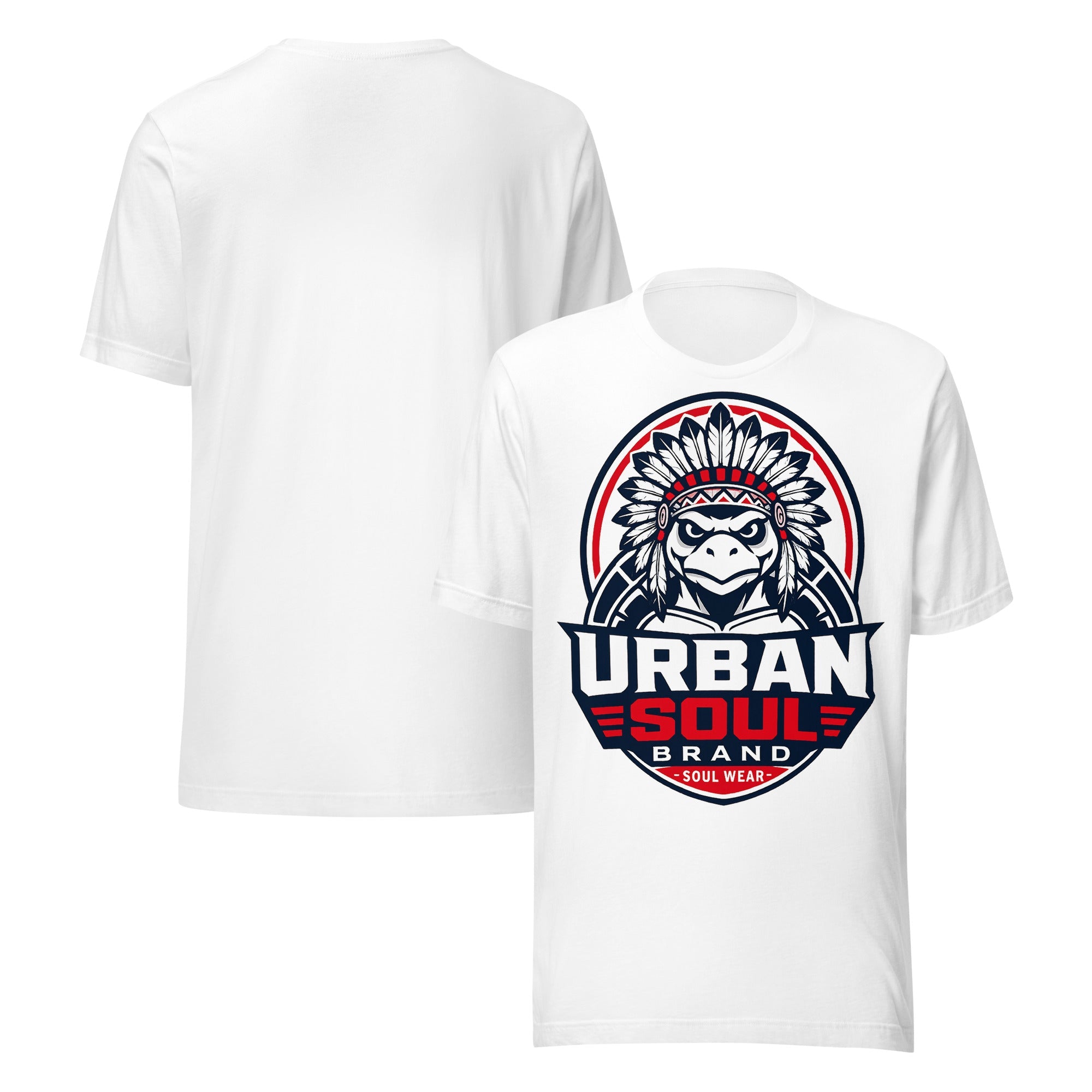 Urban Soul Brand Native Warrior Tee – Streetwear Graphic T-Shirt