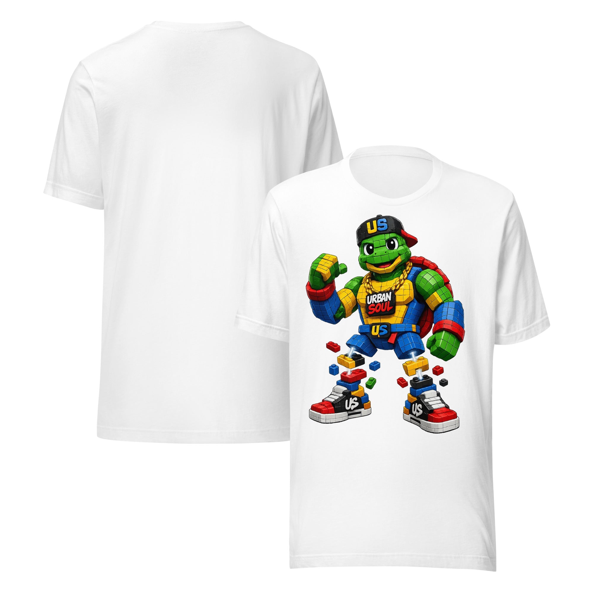 Urban Soul Brand – Block Turtle Streetwear Tee